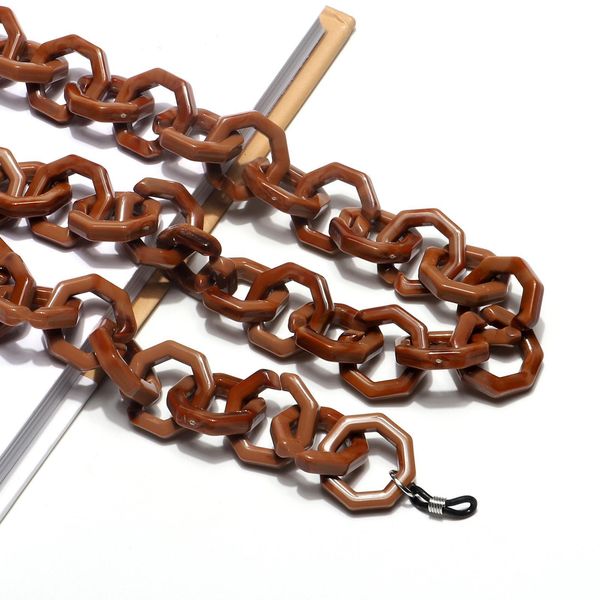 

big arylic women sunglasses straps glasses chain necklace chunky lanyards fashion eyeglasses holder gifts glasses accessories h jllimm