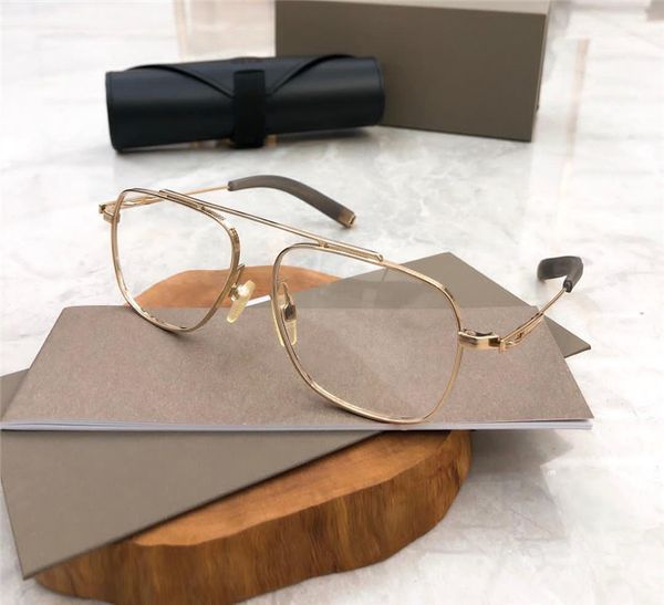 

dlx105 new men women classic optical glasses rectangle titanium plank frame goggles simple atmosphere style glasses with watch case, White;black