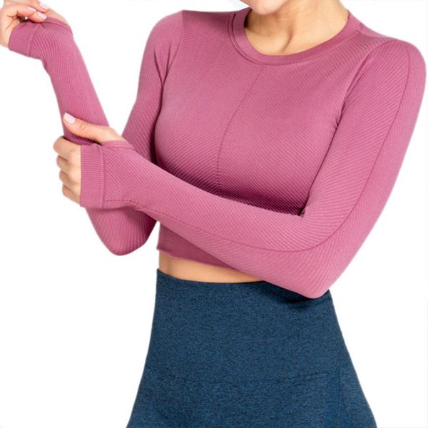 

women yoga jacket pink crop gym sport shirt workout shirt for women yoga shirt, White