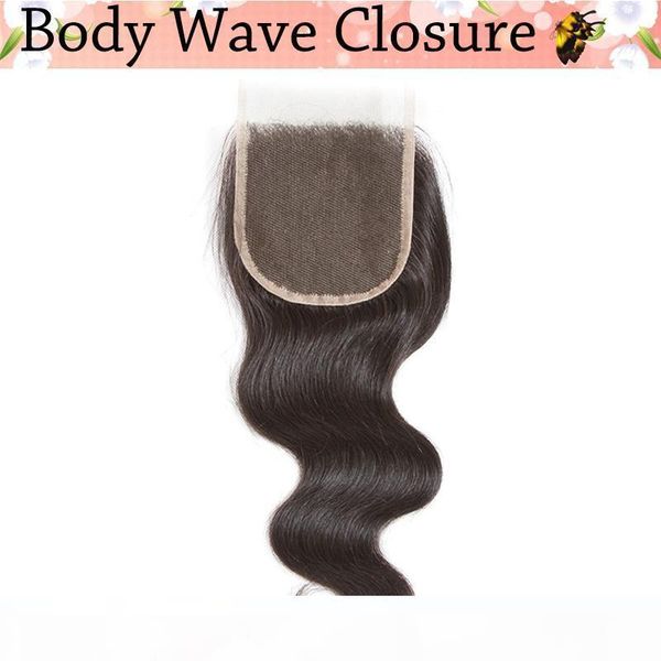 

9a brazilian body wave lace closure unprocessed peruvian indian deep water wave straight human hair middle part closure part frontal, Black;brown