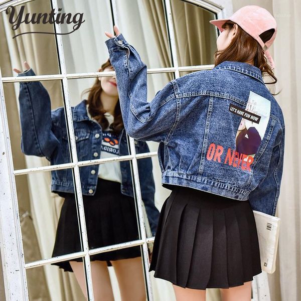 

wholesale 2020 new winter selling women's fashion casual denim jacket coat women1, Black;brown