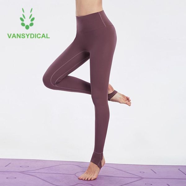 

brand women yoga pants step on foot high-waist stretchy gym running tights butty lifting fitness training workout sports legging1, White;red