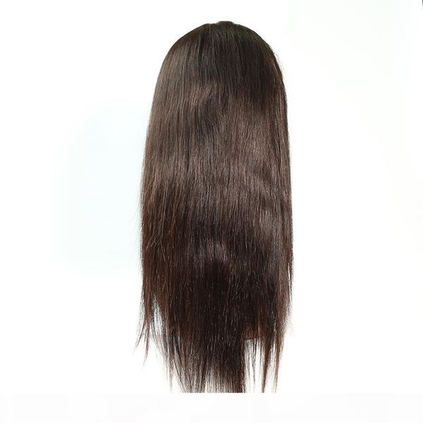 

brazilian black long silky straight full lace wigs human hair heat resistant glueless lace wigs for black women