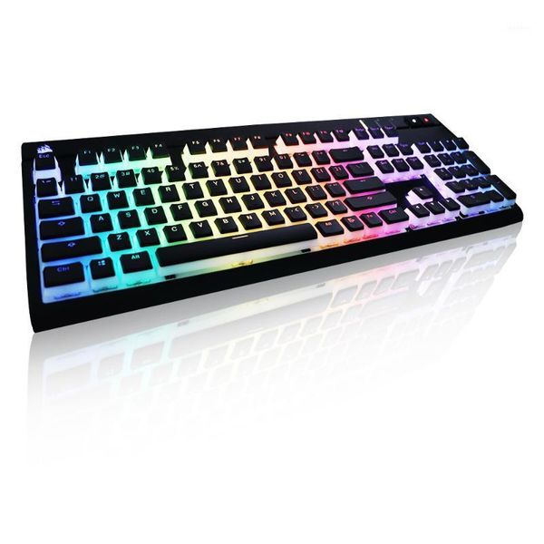 

pudding pbt doubleskeycap oem profile backlight keycaps milk black tkl 108razer strafe k65 k70 g710+key cap1