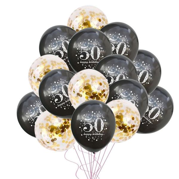 

30th 40th 50th 60th birthday party decoration anniversary birthday balloons 30 year old balloon supplies wmtslz