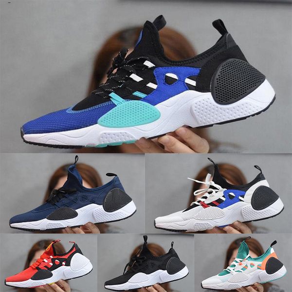 

huarache 7.0 e.d.g.e txt qs mens running shoes women huaraches 7 des chaussures triple black white sports sneakers size 36-45
