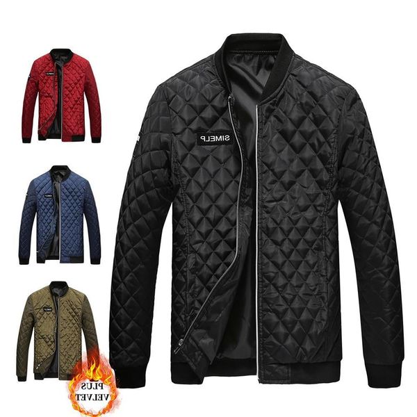 

fall/winter men's cotton padded jacket korean style slim, Black;brown