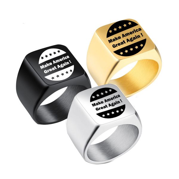 

donald trump vote ring stainless steel metal rings make america great again party favor rings ooa6707-1