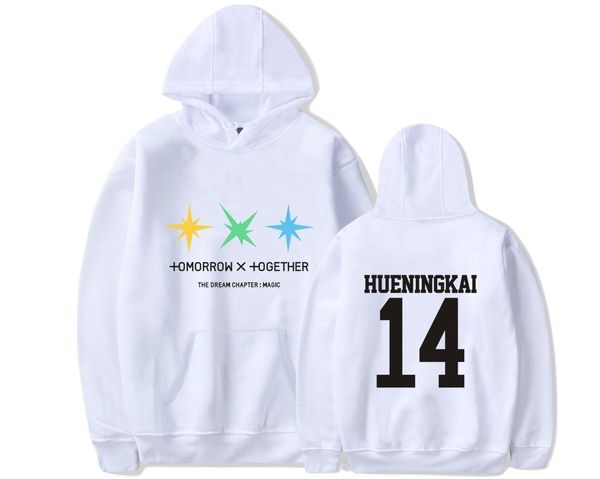 

plus size hoodies sweatshirt casual beomgyu kpop 4xl taehyun txt merchandise oversized hoodie yeonjun trusn