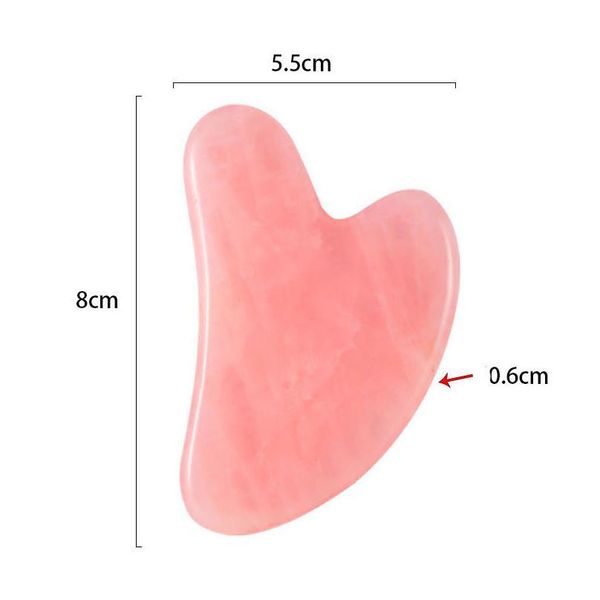 

green pink crystal guasha gua sha board body care massage tool therapy scraper tools for face neck back body facial jllqeo
