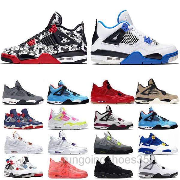 

2021 men women 4s basketballs shoes fire red 4 black cat pure money guava ice nostalgia metallic purple mens trainers athletic khk6
