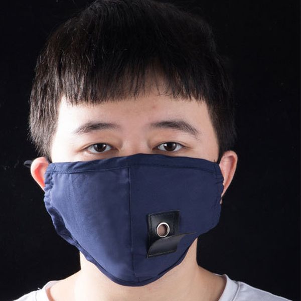 

factory cotton face drinking with adults hole for straw reusable washable dustproof mask outdoor mouth cover masks whole