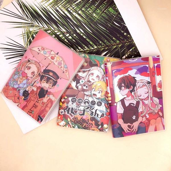 

anime toilet-bound hanako-kun notebook diary notepad student gift school supplies1, Purple;pink