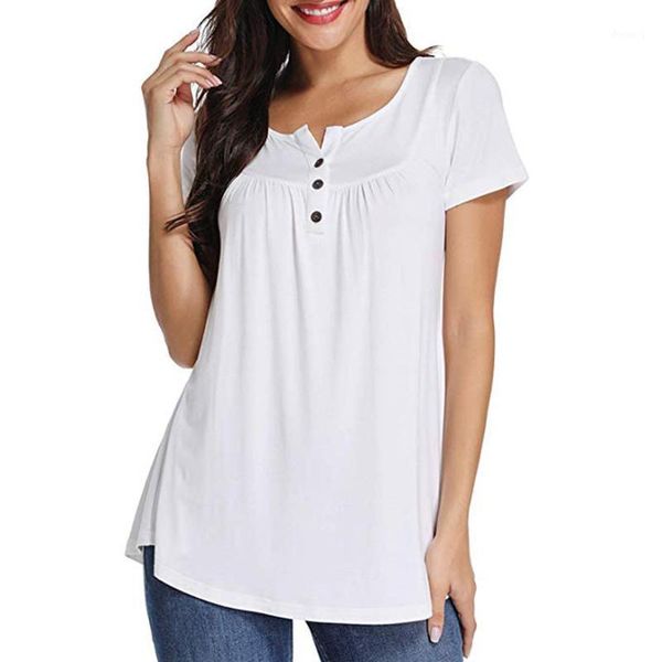 

running jerseys casual loose t-shirt cotton women short-sleeved stitching solid color summer beach sports tshirt plus size gym fitness tee t, Black;blue