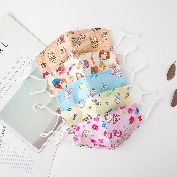 

7yk6reusable cover anti-dust facial washable pm2.5 face cotton masks mouth with protective filter 5 layer