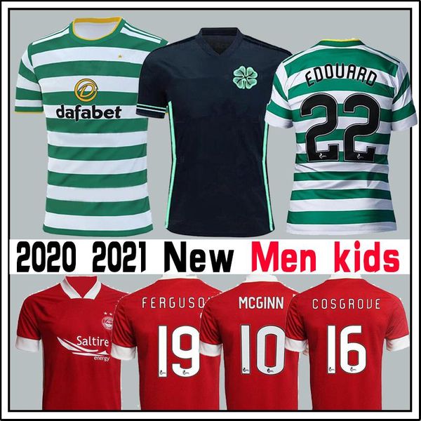 

2020 2021 celtic soccer jersey taylor edouard griffiths christie ntcham aberdeen aberdeen cosgroue camiseta de futebol mcginn ferguson, Black;yellow