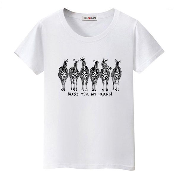 

bgtomato new style flamingos printing t shirt81, White