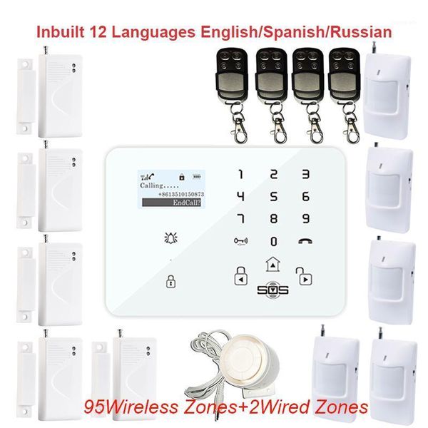 

alarm systems gsm system android wired burglar home wireless motion sensor for elder dm-100 door dector king pigeon k9k1