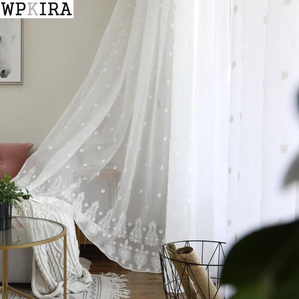 

modern tulle curtains for living room kitchen geometric sheer curtains for bedroom voile window tulle door 279&30