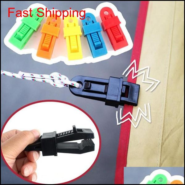 

tent canopy clip plastic tent fixed buckle multi function windproof mini alligator clip heavy duty tarpaulin clips for camp zza222 i2f mo5ki