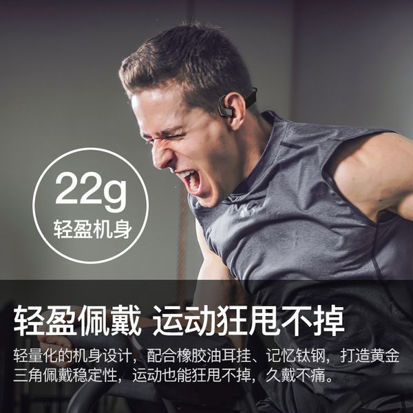 

k08 new bone conduction concept bluetooth headset 5.0 wireless hanging ear does not enter ear sports factory direct supply