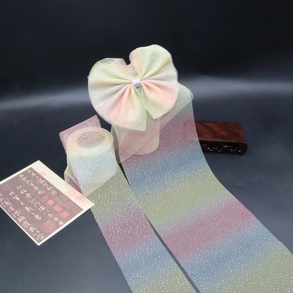 

25-х годов roll 6 см серебряные точки фольги фольга тюль рулон органза tutu ткань детские душевые принадлежности поставки diy коры волос руч