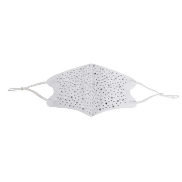 

fashion bling diamond protective pm2.5 mouth masks washable reusable women colorful rhinestones face mask