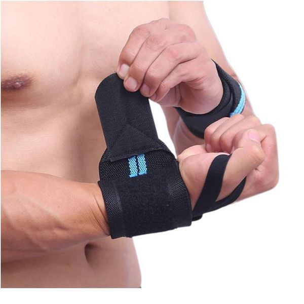 

1 piece adjustable wristband elastic wrist wraps bandages for weightlifting powerlifting breathable wrist support pr jllkru, Black;red