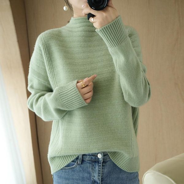 

100% wool women pullovers knitted sweater turtleneck pullovers knitted sweater lady female knitwear women's, White;black