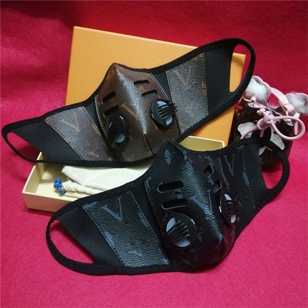 

men dustproof cover pu washable breathe masks unsiex design fashion mask protective women mouth comfortable face ou