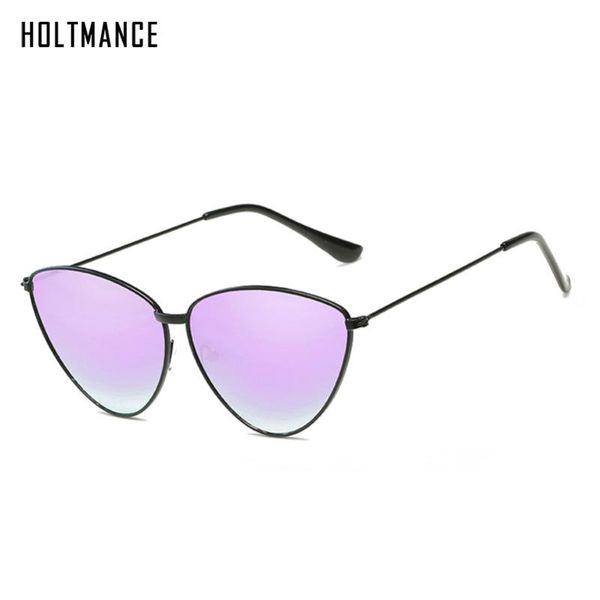 

sunglasses stylish cat eye women retro triangle sun glasses men cateye vintage eyewear female male colorful shades, White;black