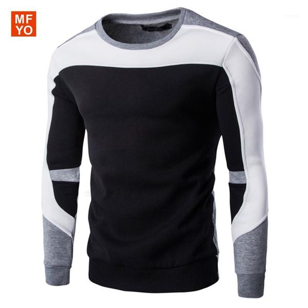 

wholesale- 2016 winter cotton sweatershirt men brand jacquard jumpers o neck pullovers mens sweatershirt blusao masculino men coat1, Black