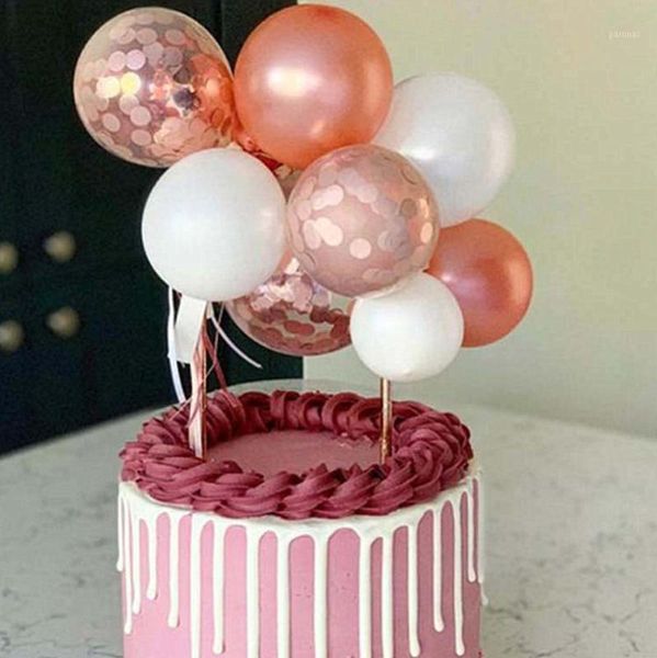 

other festive & party supplies 1 set confetti latex balloon cake er diy garland birthday decoration baby shower wedding decor supplies1