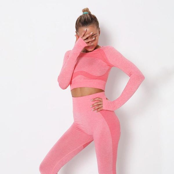 

yoga outfits sport bra set gradient sportswear breathable running suit fitness clothing women gym legging workout clothes, White;red