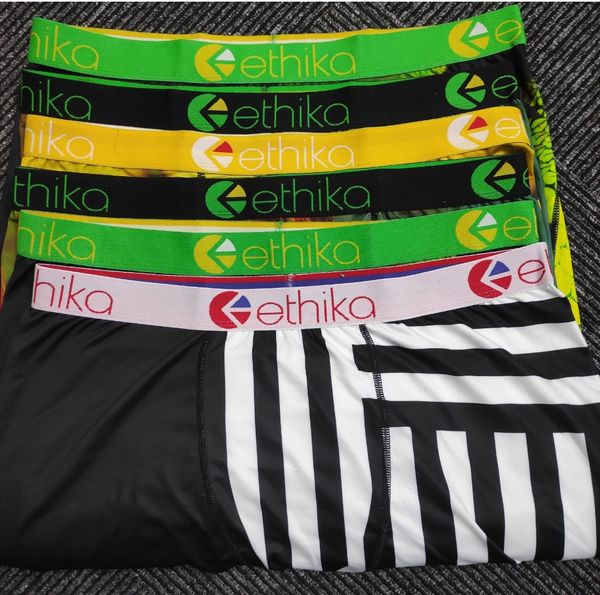 

2021 ethika men's boxer underwear random style ethika sport hip hop street quick dry promotion quick delivery