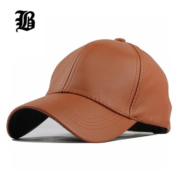 

flb] wholesale new winter pu leather caps baseball cap biker trucker casquette snapback hats for men women hats and caps f238 wmtadf, Black;white