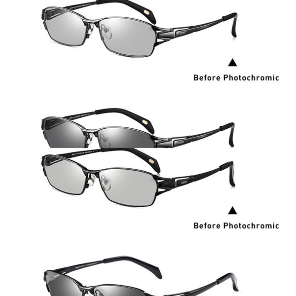 

caponi square солнцезащитные очки мужчины поляризованные чистые титановые рамки фотохромные очки старинные вождение ясные солнцезащитные очк