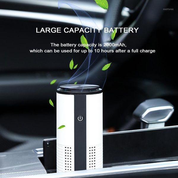 

air purifiers portable mini car negative ion purifier usb anion cleaner freshener#g301