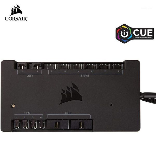 

icue commander pro smart rgb lighting and fan speed controller1