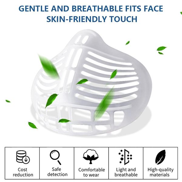 

silicone mouth mask bracket face masks holder stand breathing valve filters support frame masque mascarilla wmthdz bdesybag