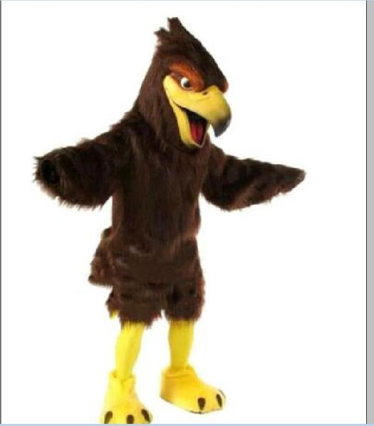 

2019 bird eagle fursuit furry mascot costume clothing carnival advertising halloween size, Red;yellow