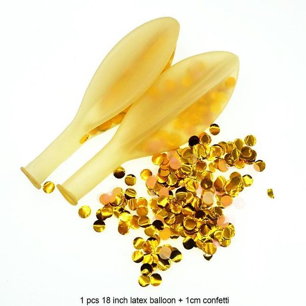 

1pcs 18inch round confetti balloons clear latex helium balloon for wedding decoration happy birthday baby shower party sqcnna