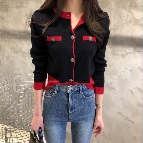 

unique female form cardigan black white 2021 upjd, White;black
