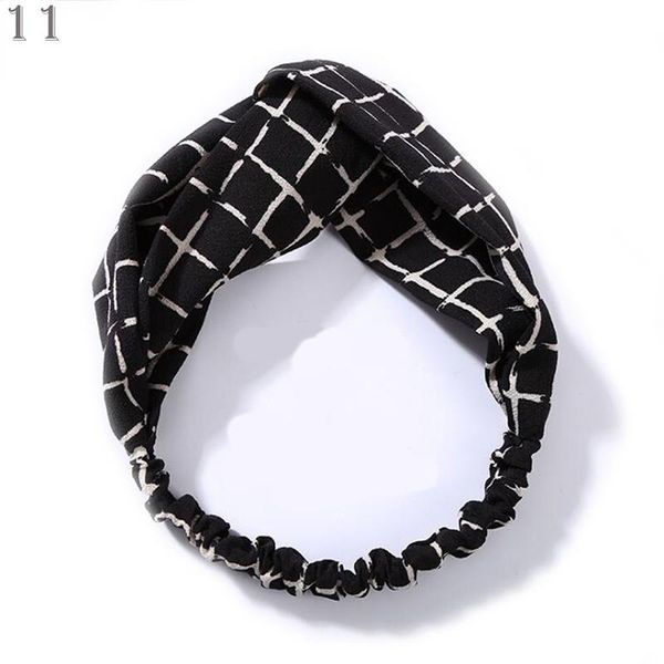 

women cross knotted headband bohemia wide stretch hair band for girl floral print turban summer elastic turban hair accessories q bbytgr