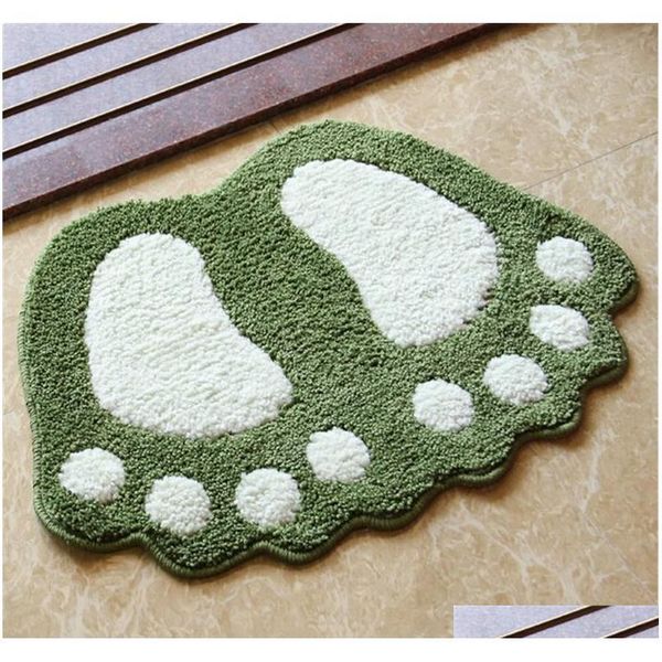 

new 3 size non-slip bath mat blue bathroom mat floor foot pad absorbent bath mat carpet doormat area qylvwr mj_bag
