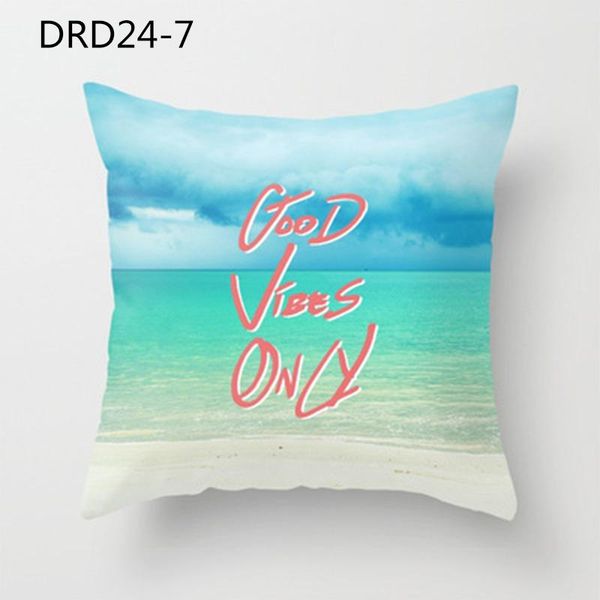 

cheap наволочка моря писем шаблон наволочками полиэстер персикскин подушка подушка дома диван сиденья стул украшения 45x45cm wmtlau