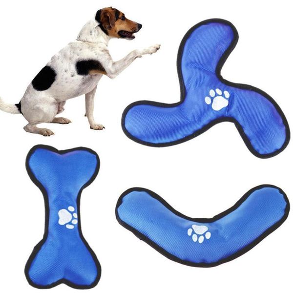 

outdoor training dog chew squeak toy fetch flying discs sound chew tooth resistant oxford cloth pet soft biting pet toy