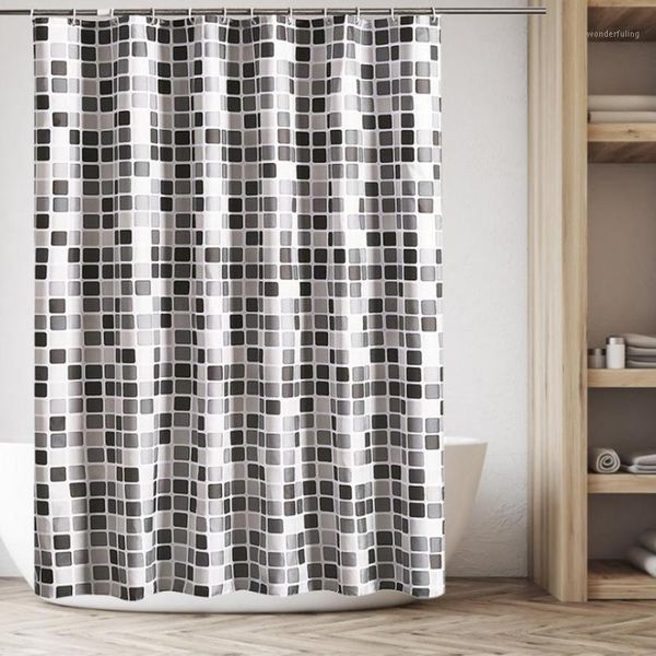 

moldproof waterproof bathroom bath shower seaworld painting shower bath curtain waterproof bathroom curtain + hanging hooks1