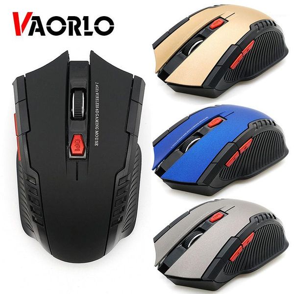 

mice vaorlo 2.4ghz optical wireless mouse gamer 2000dpi cordless for gaming computer pc lap[gift]1