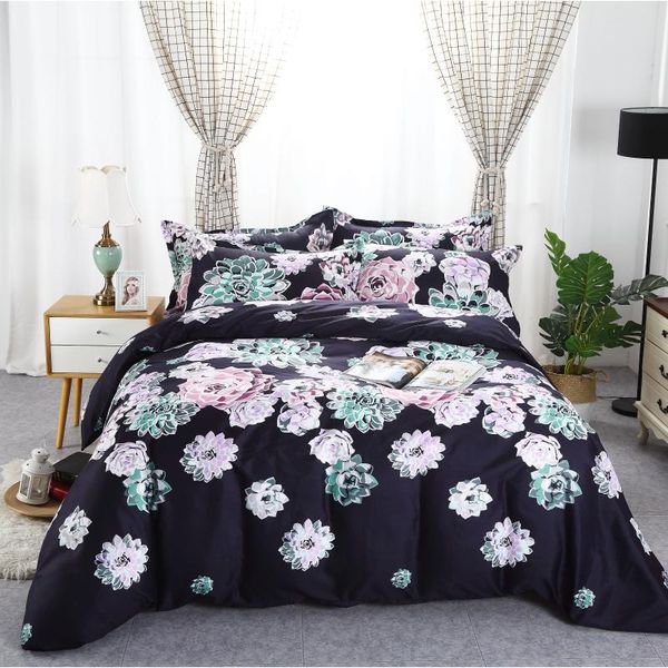 

bedding sets succulent colorful 20 fantasy flower scenery comforter set  twin single duvet cover pillowcase home luxury